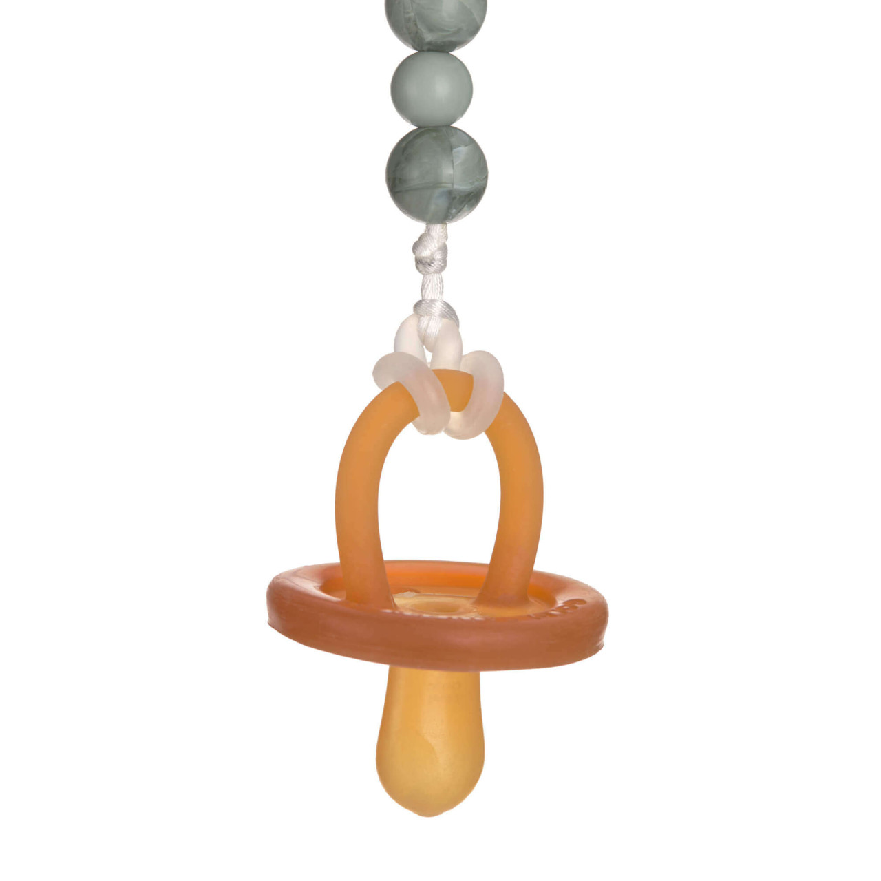 Lässig Schnullerkette - Little Chums Katze Grau