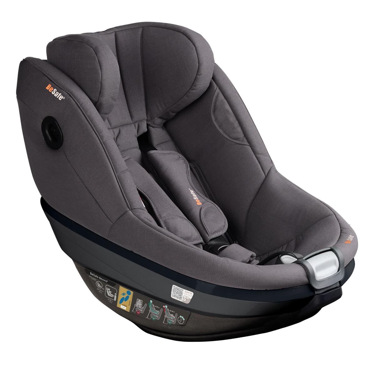BeSafe Beyond2 180 Reboarder Dark Grey Mélange
