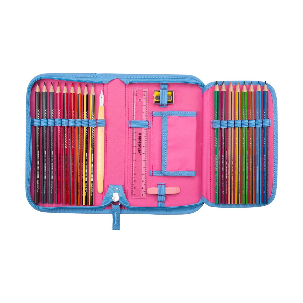 Der Die Das Schulranzen-Set Ergoflex Easy 2025 tlg. Happy Pixel Der Die Das Schulranzen-Set Ergoflex Easy 2025 tlg. Happy Pixel