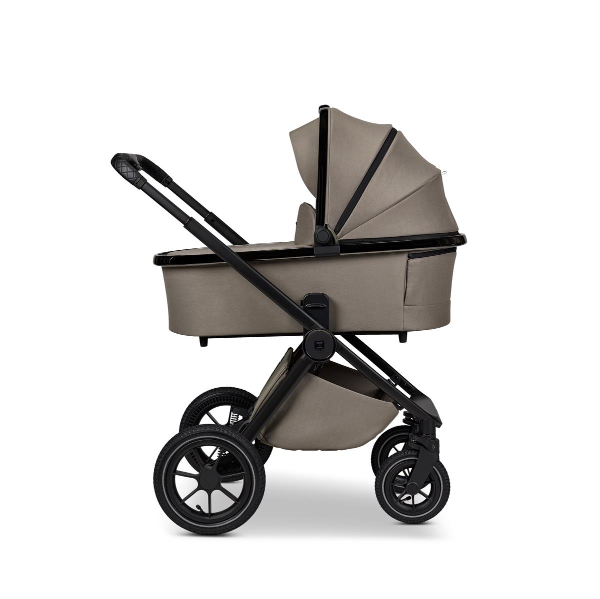 Moon PIÙ Kinderwagen SET mud / matt
