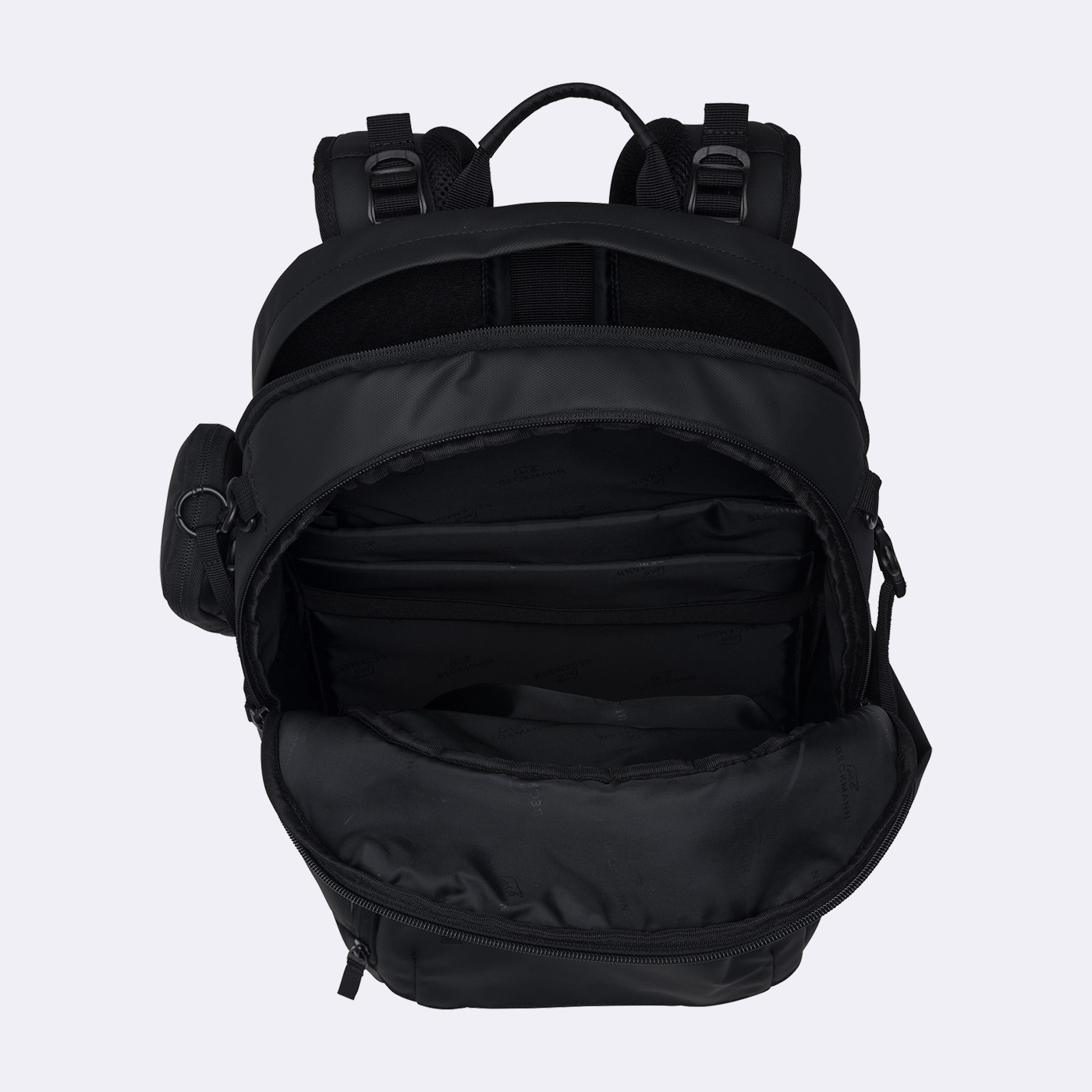 Beckmann Sport Air Schulrucksack Black Coated Beckmann Sport Air Schulrucksack Black Coated