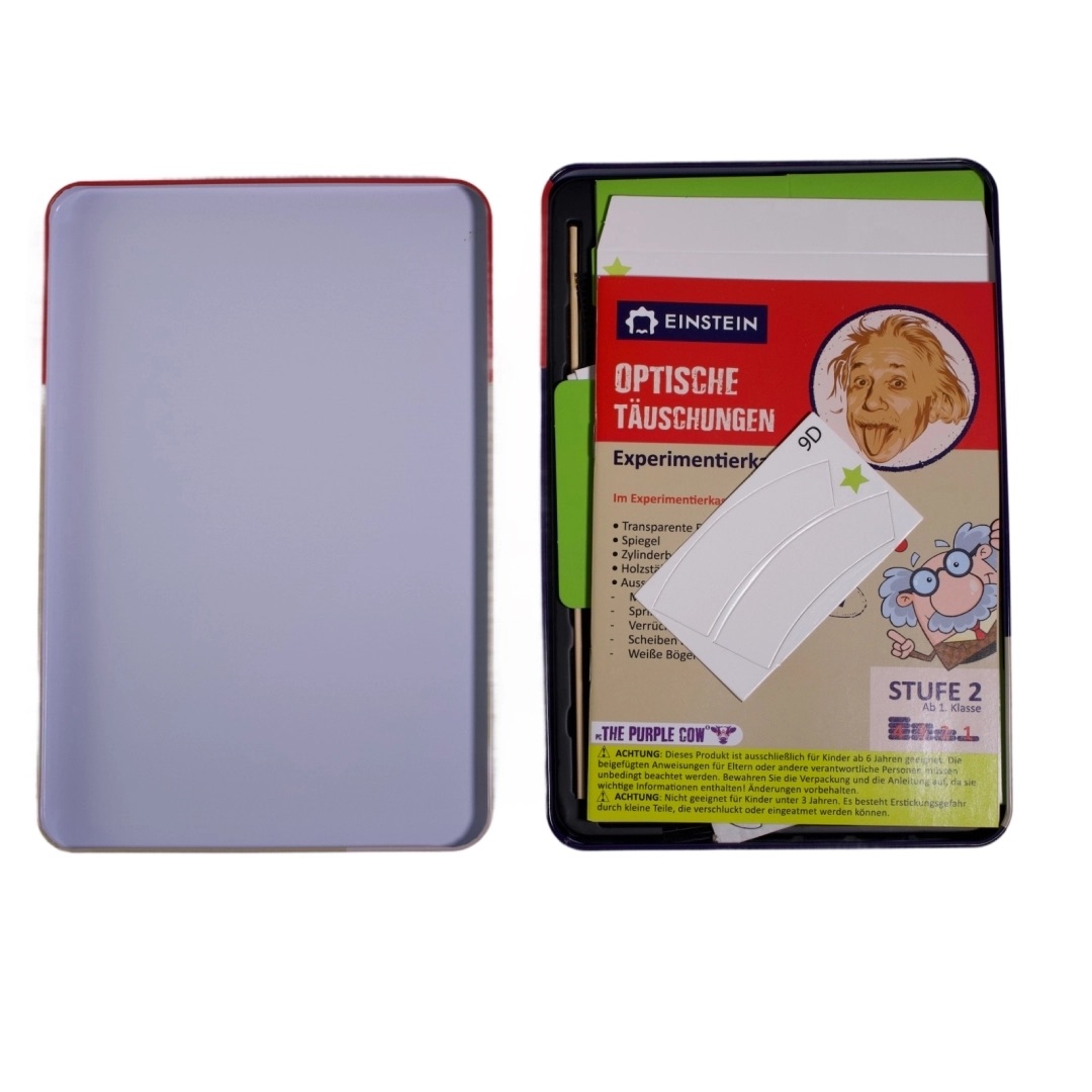 Fantasie4Kids Einstein Experimentierkasten Optische Täuschung Fantasie4Kids Einstein Experimentierkasten Optische Täuschung