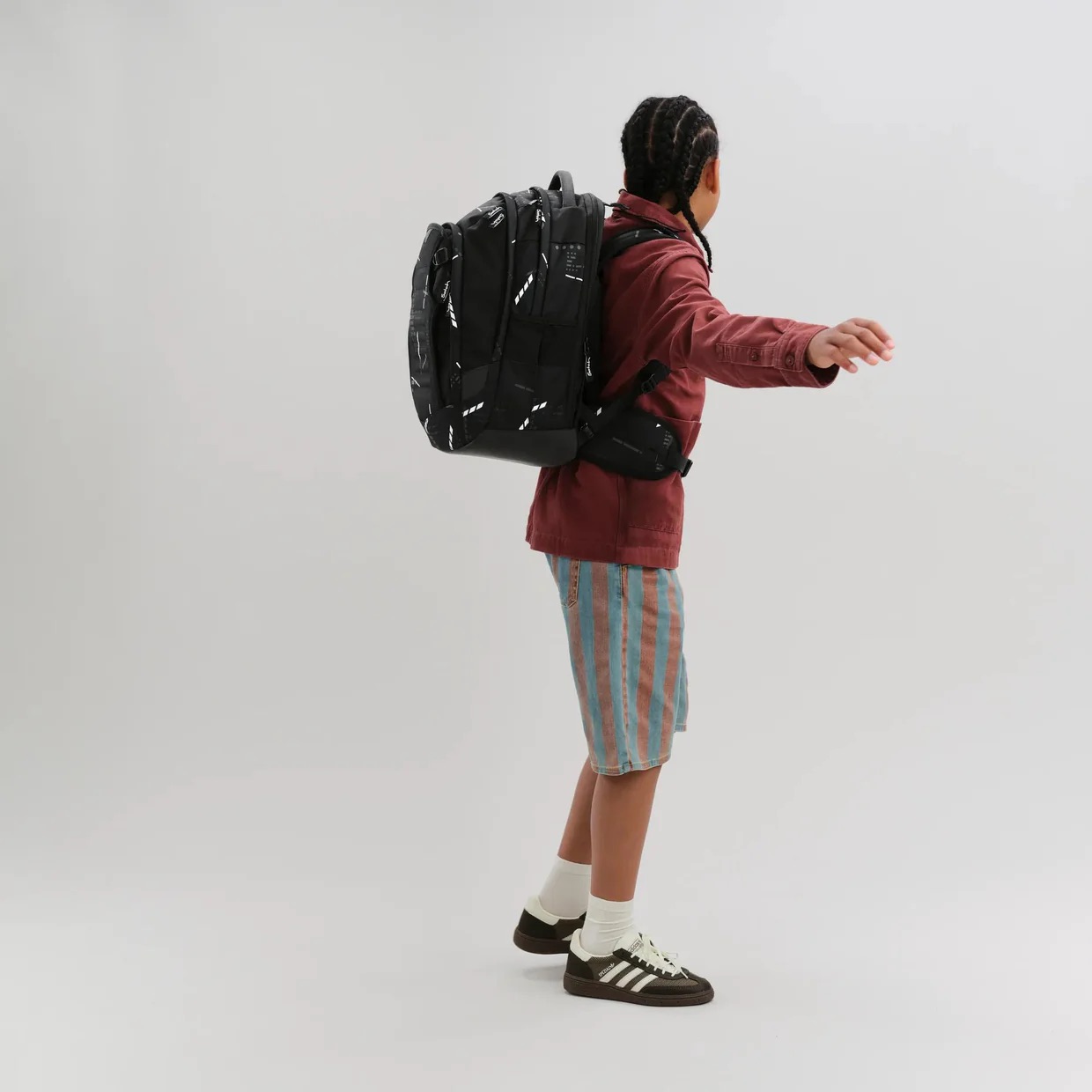 satch match plus Schulrucksack Ninja Matrix