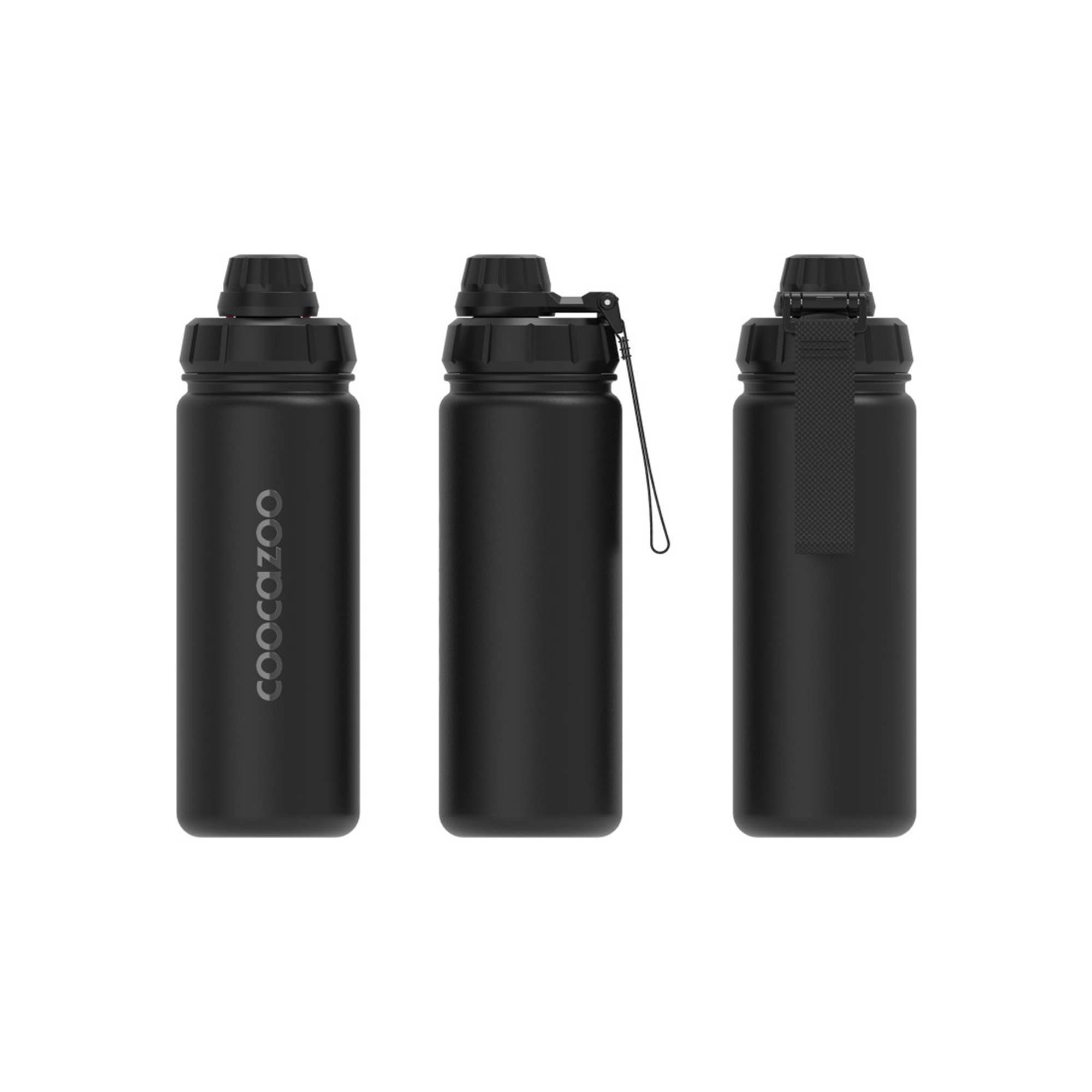 coocazoo Trinkflasche Tritan 750ml Black