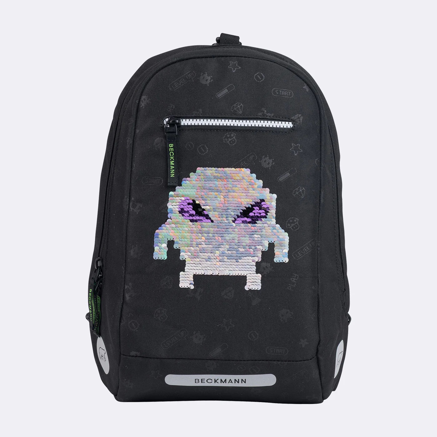 Beckmann Schulrucksack-Set Active Air FLX 6-teilig Pixel