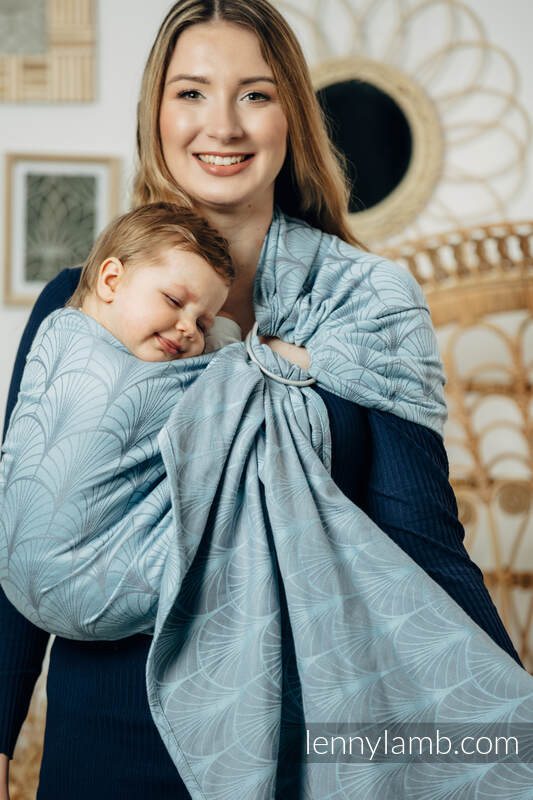 Lenny Lamb Ring Sling Deco Platinum Blue