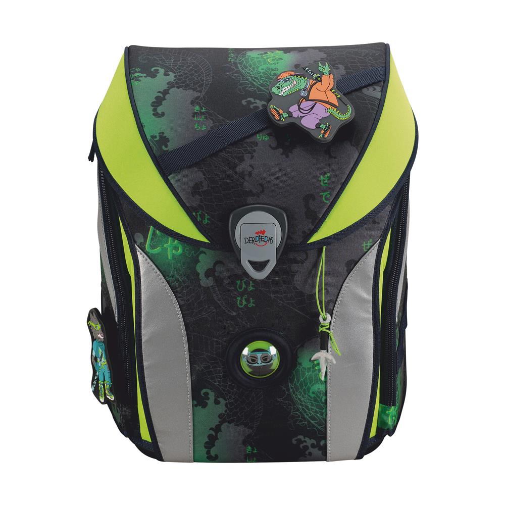 Der Die Das Schulranzen-Set ErgoFlex Max Funny Fighter