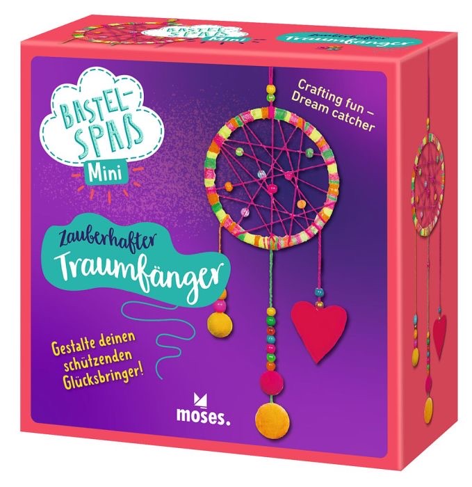 moses Bastelspaß Mini - Farbenfrohe DIY-Sets Traumfänger