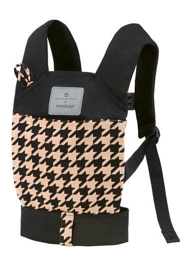 manduca Puppentragehilfe bellybutton by manduca® Puppentrage PepitaBlack