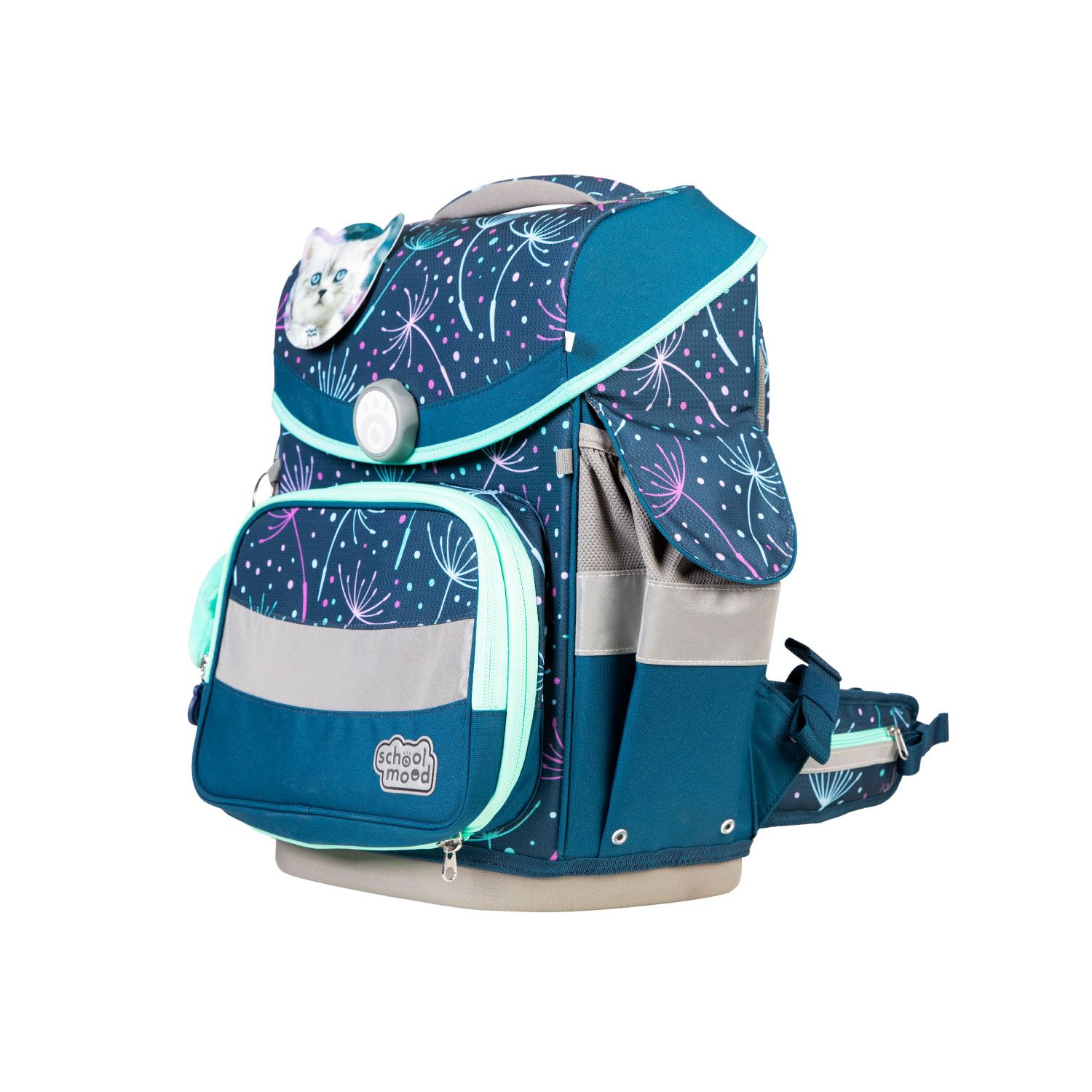 School-Mood Timeless Pro Schulranzen-Set 2025 7-tlg. Lina (Kätzchen) School-Mood Timeless Pro Schulranzen-Set 2025 7-tlg. Lina (Kätzchen)