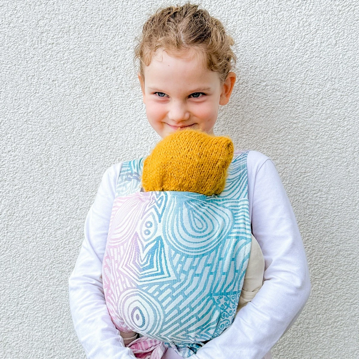 Hoppediz Puppentrage Jaipur creme Hoppediz Puppentrage Jaipur creme