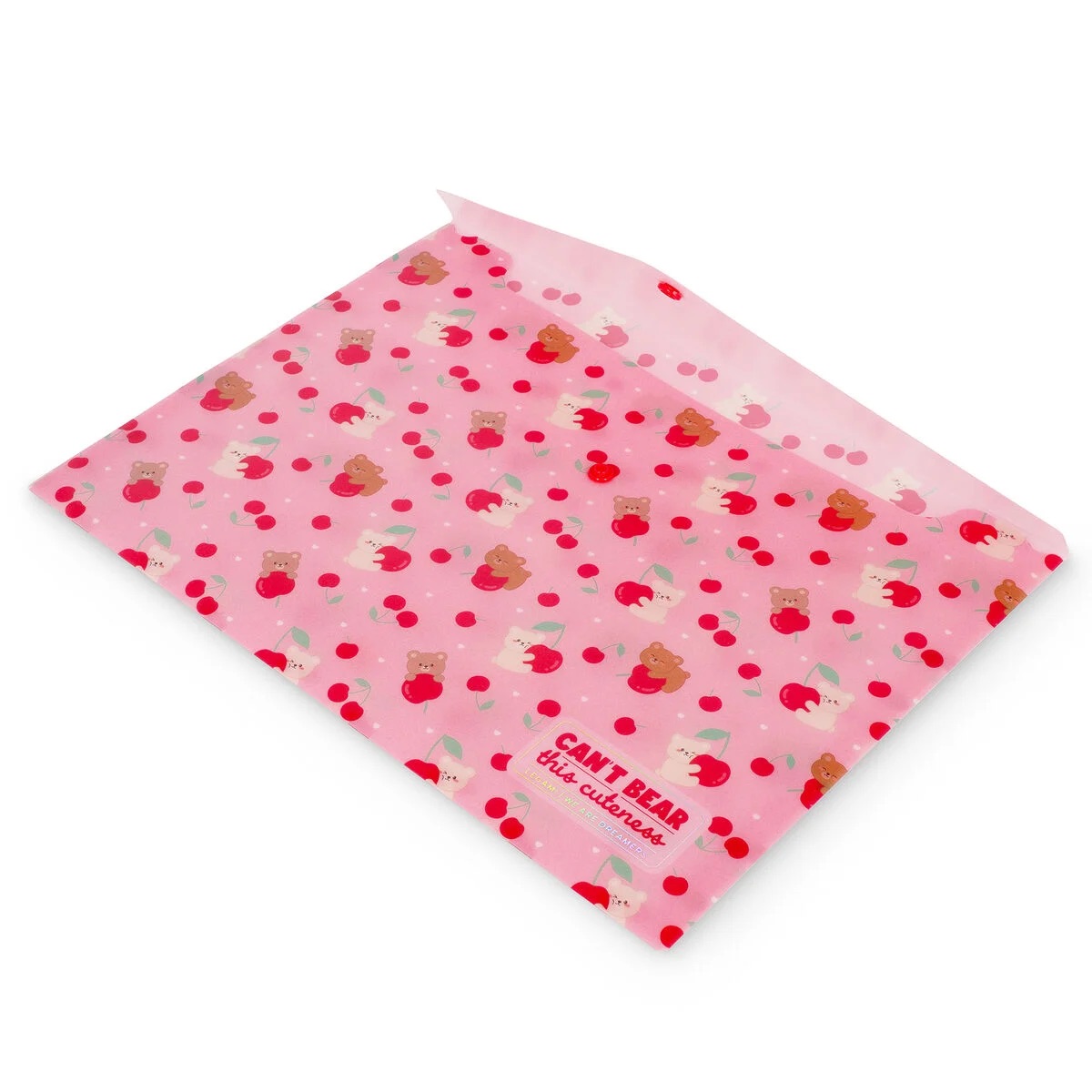 Legami Dokumentenmappe - Fold & Order Teddy Bear Cherry Pink Legami Dokumentenmappe - Fold & Order Teddy Bear Cherry Pink