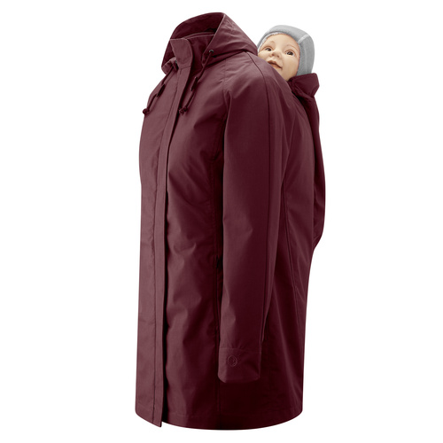mamalia Kurzmantel zum Babytragen Berlin beere M mamalia Kurzmantel zum Babytragen Berlin beere M