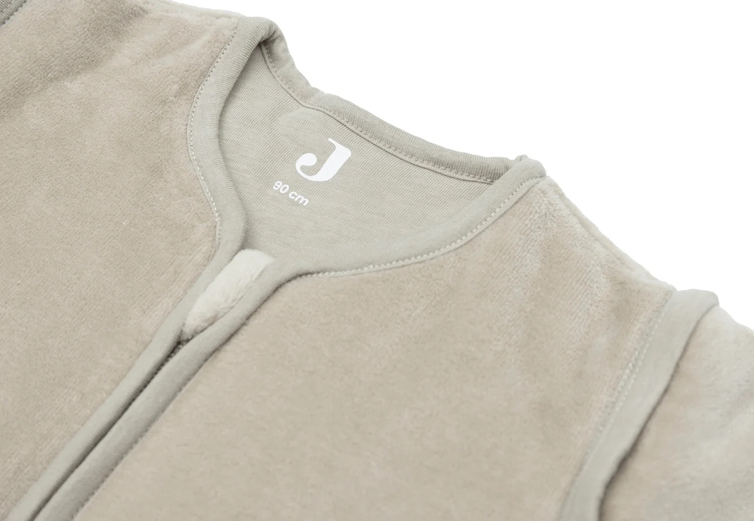 Jollein Baby Schlafsack mit abnehmbaren Ärmeln - Velvet 70cm Olive Green