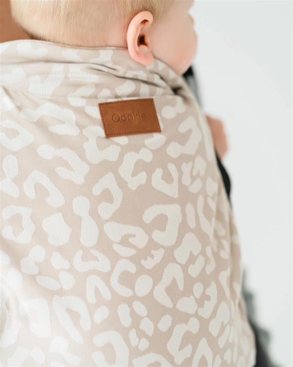 Qookie Ultimo Tragehilfe Toddlersize (Ca. 74 - 122 cm) Leo Beige