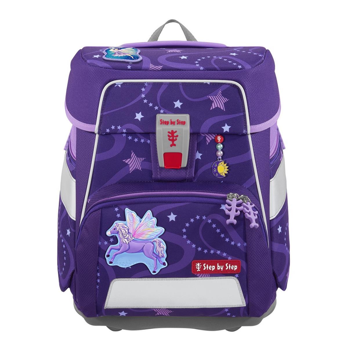 Step by Step Space Schulranzen-Set 5-tlg. Shine Pegasus Night Nuala