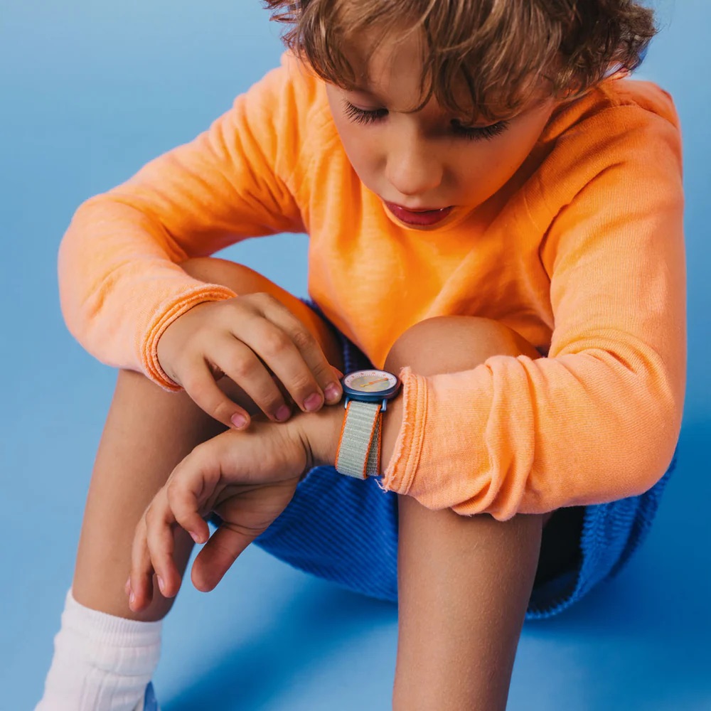 KWIO Tikk Armbanduhr für Kinder Dragon Seegrün