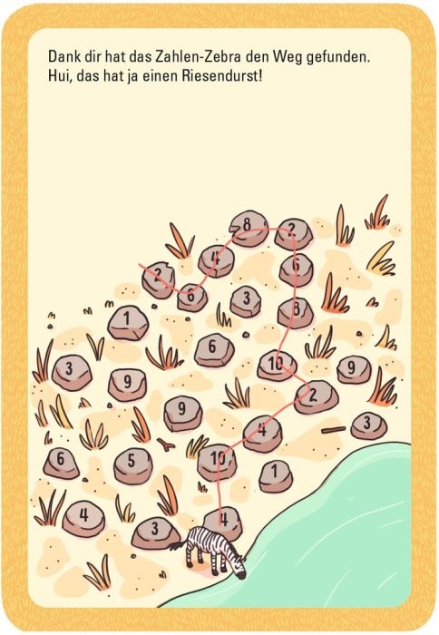 moses 50 lustige Zahlenrätsel Kartenset