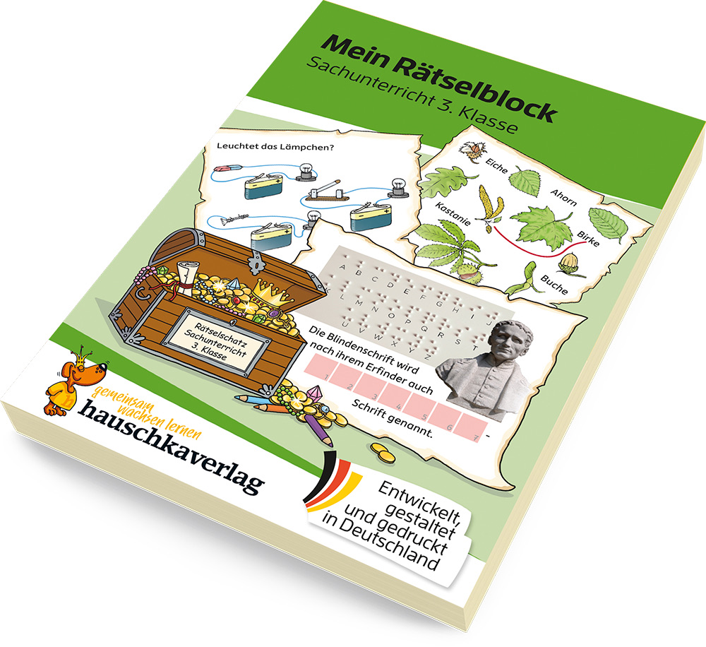 Hauschkaverlag Mein Rätselblock Sachkundeunterricht Klasse 3
