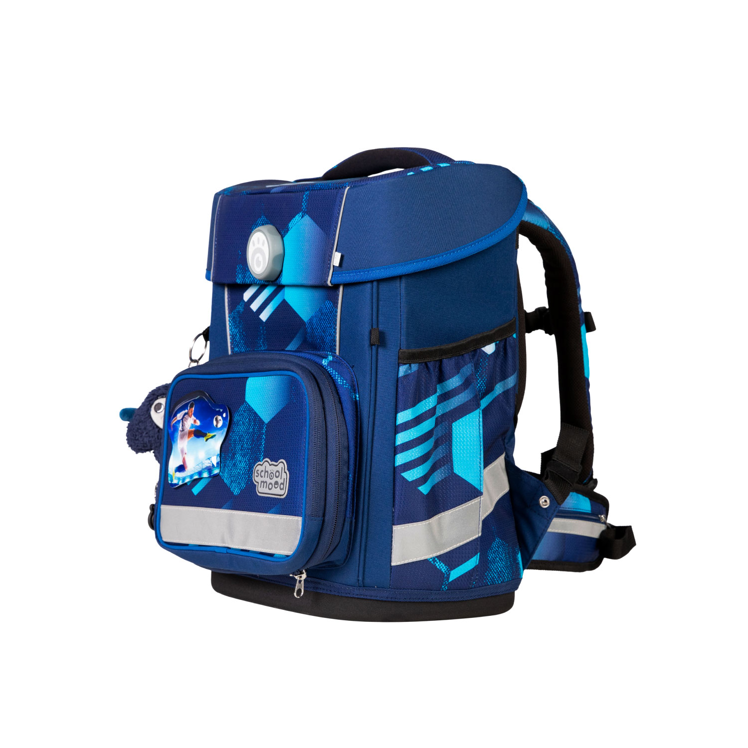 School-Mood Champion Pro Schulranzen-Set 2025/2026 7-tlg. Jonas (Fußball)