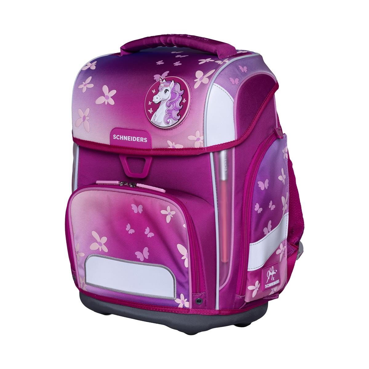 Schneiders Ergolite Schulranzen-Set 9-tlg. A.M. Damm Floral Dream