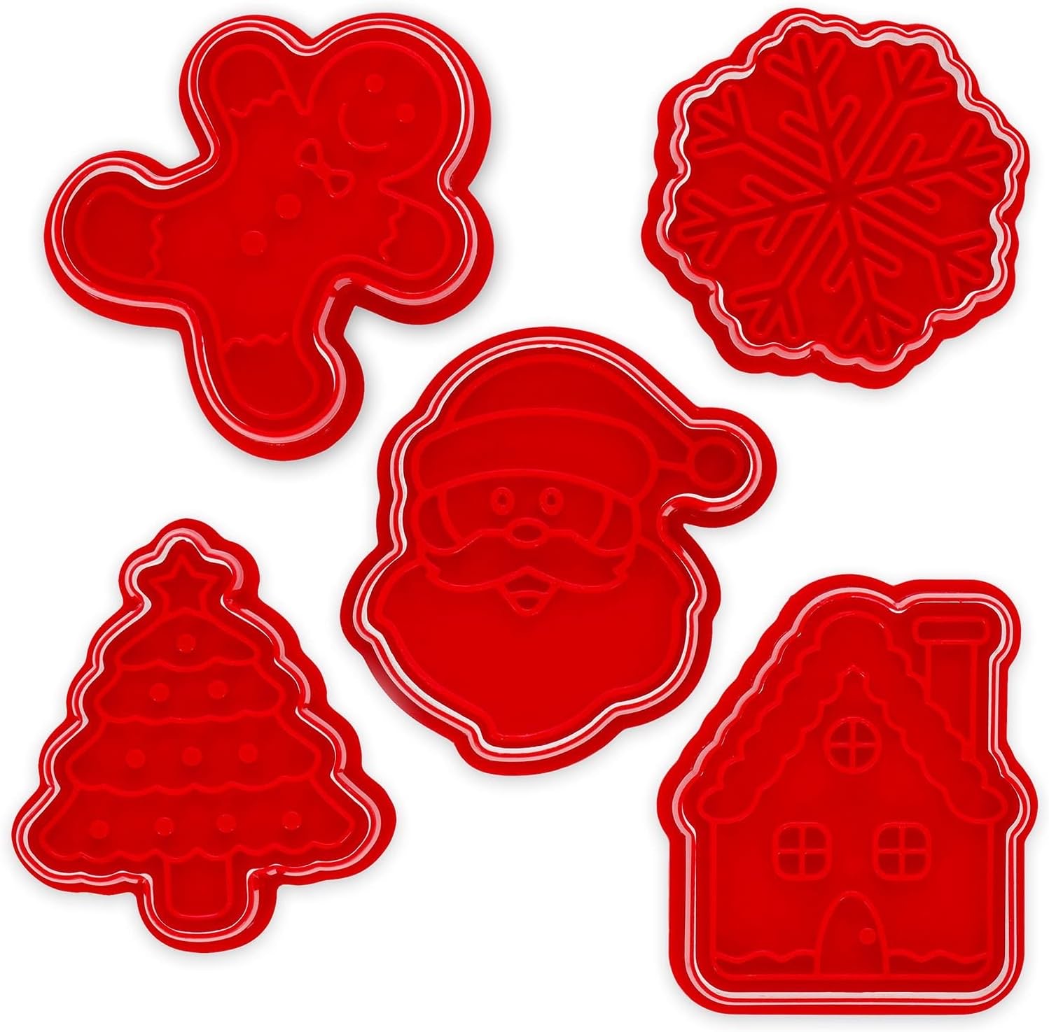 Legami Weihnachten 2025 Artikel COOKIE TIME! - 5 FÖRMCHEN KEKSE MIT STEMPEL - CHRISTMAS