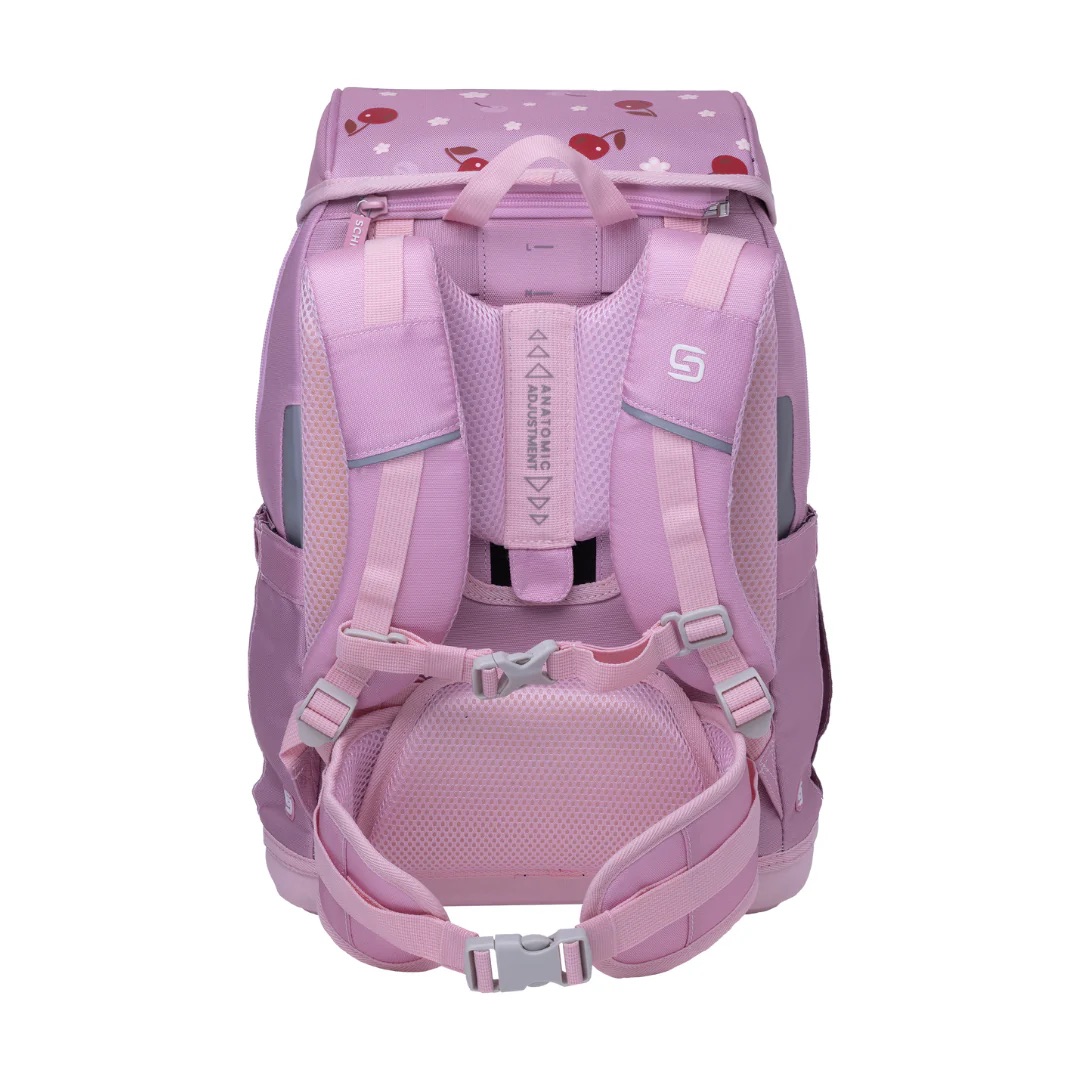 Schneiders Ergoplus Schulrucksack-Set 8-tlg. Cherry Pop