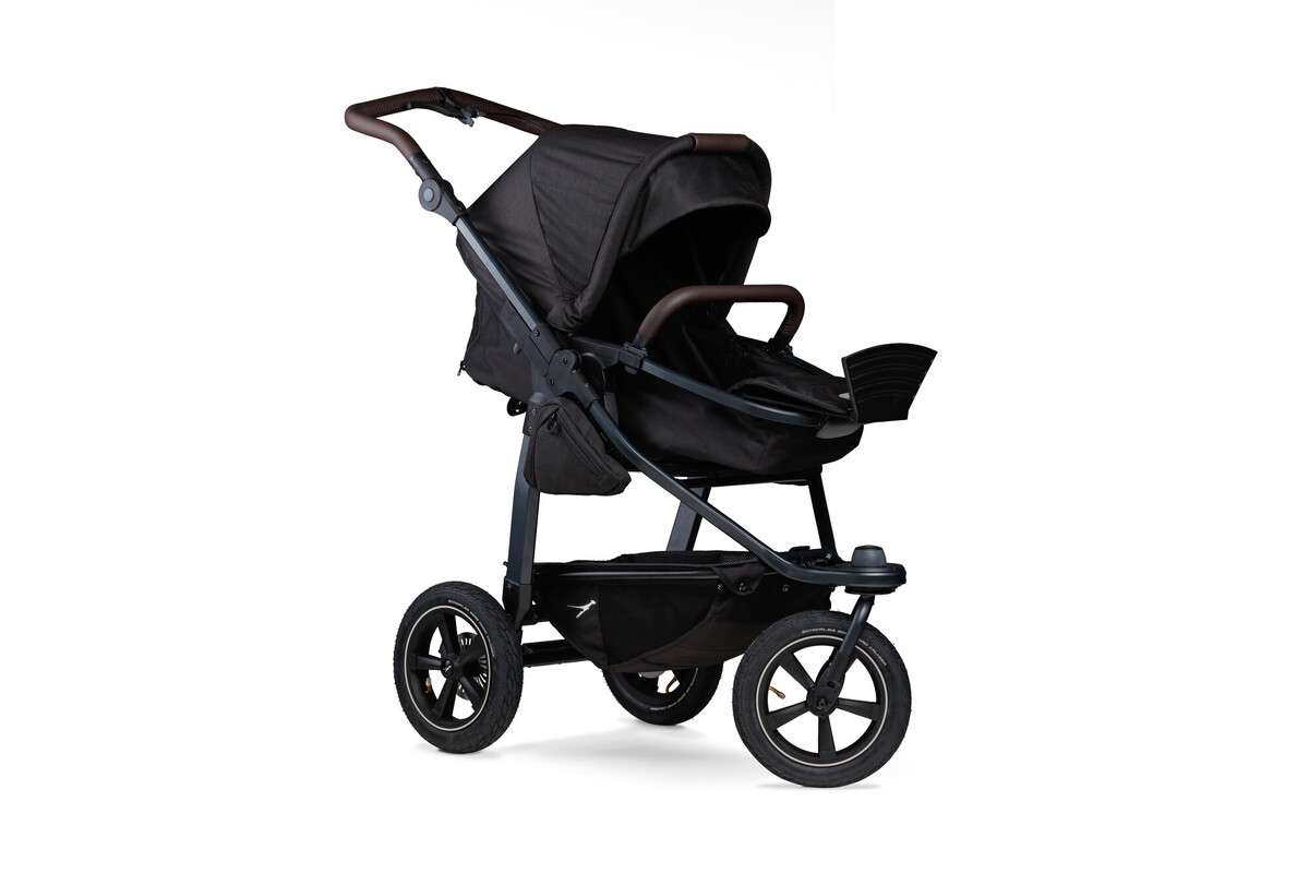 tfk mono3 - Kombi Kinderwagen mit Luftrad-Set schwarz tfk mono3 - Kombi Kinderwagen mit Luftrad-Set schwarz