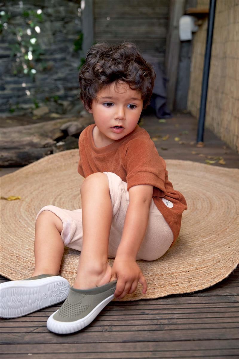 Lässig Frottee T-Shirt Kinder Rostrot 62-68 Lässig Frottee T-Shirt Kinder Rostrot 62-68