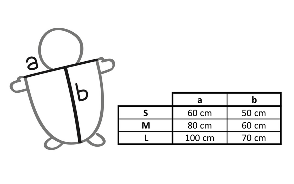 Patulove Poncho Funny Bunny L