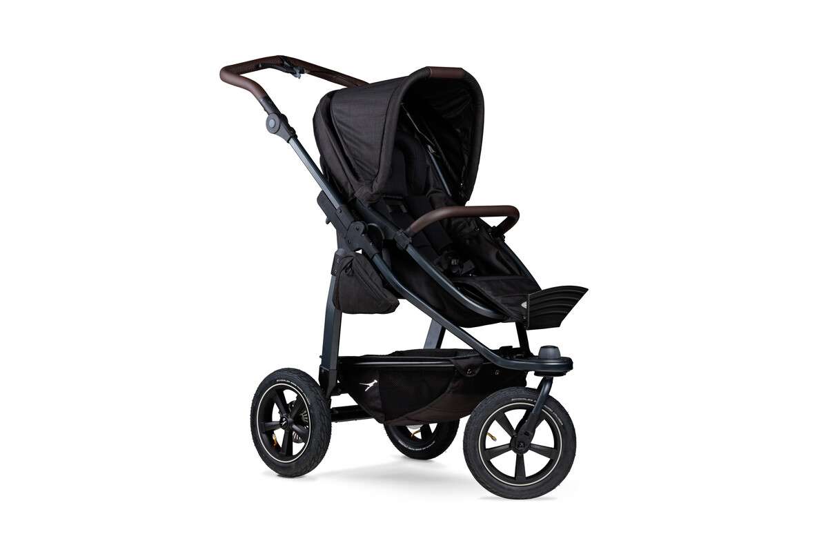 tfk mono3 - Kombi Kinderwagen mit Luftrad-Set schwarz tfk mono3 - Kombi Kinderwagen mit Luftrad-Set schwarz