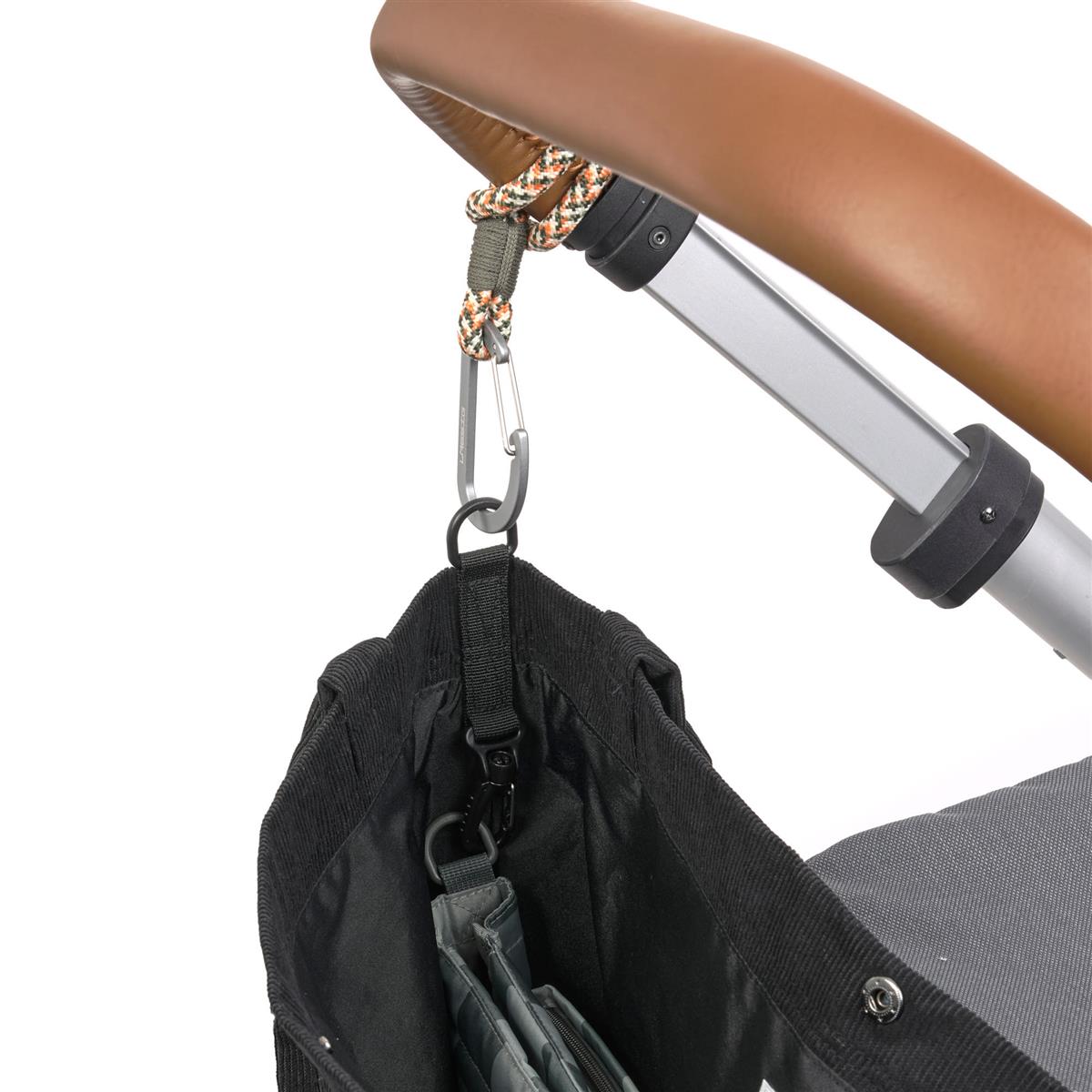 Lässig MIX Wickeltasche Shopper Cord Schwarz