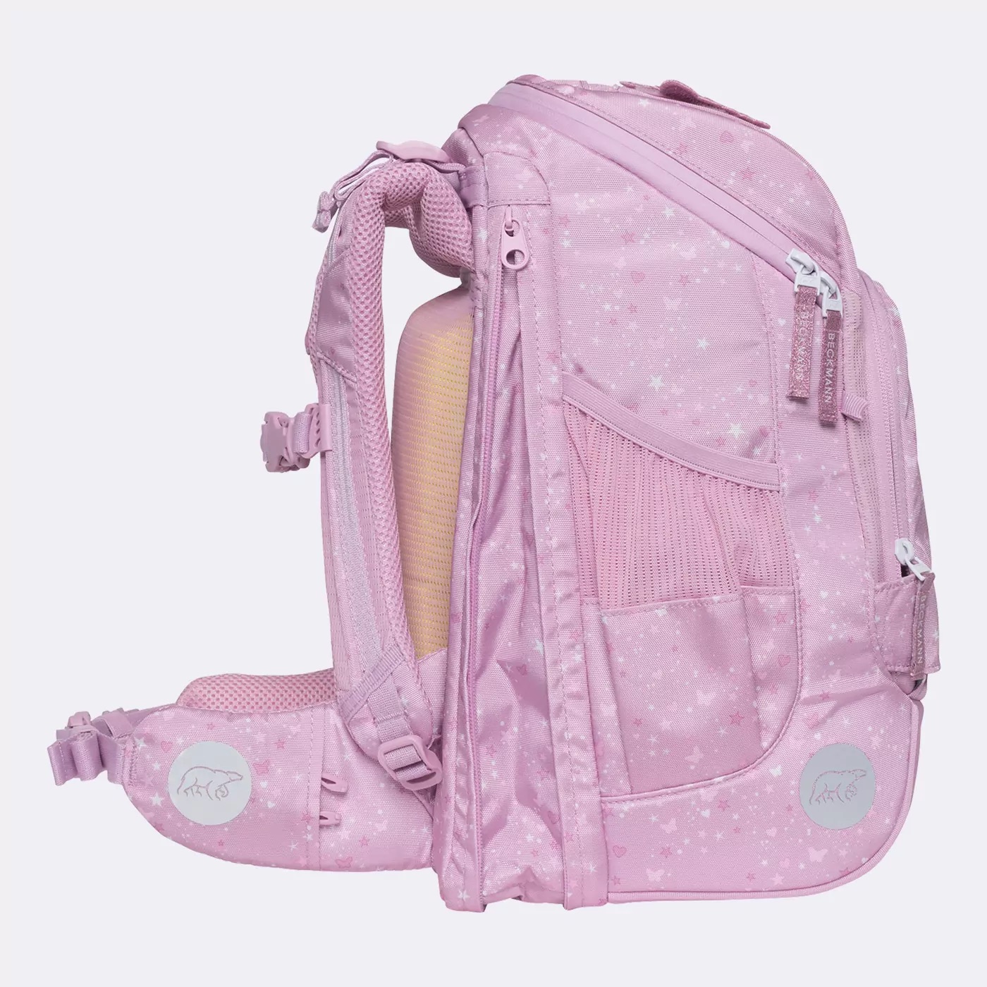 Beckmann Schulrucksack-Set Active Air FLX 6-teilig Rosie Beckmann Schulrucksack-Set Active Air FLX 6-teilig Rosie