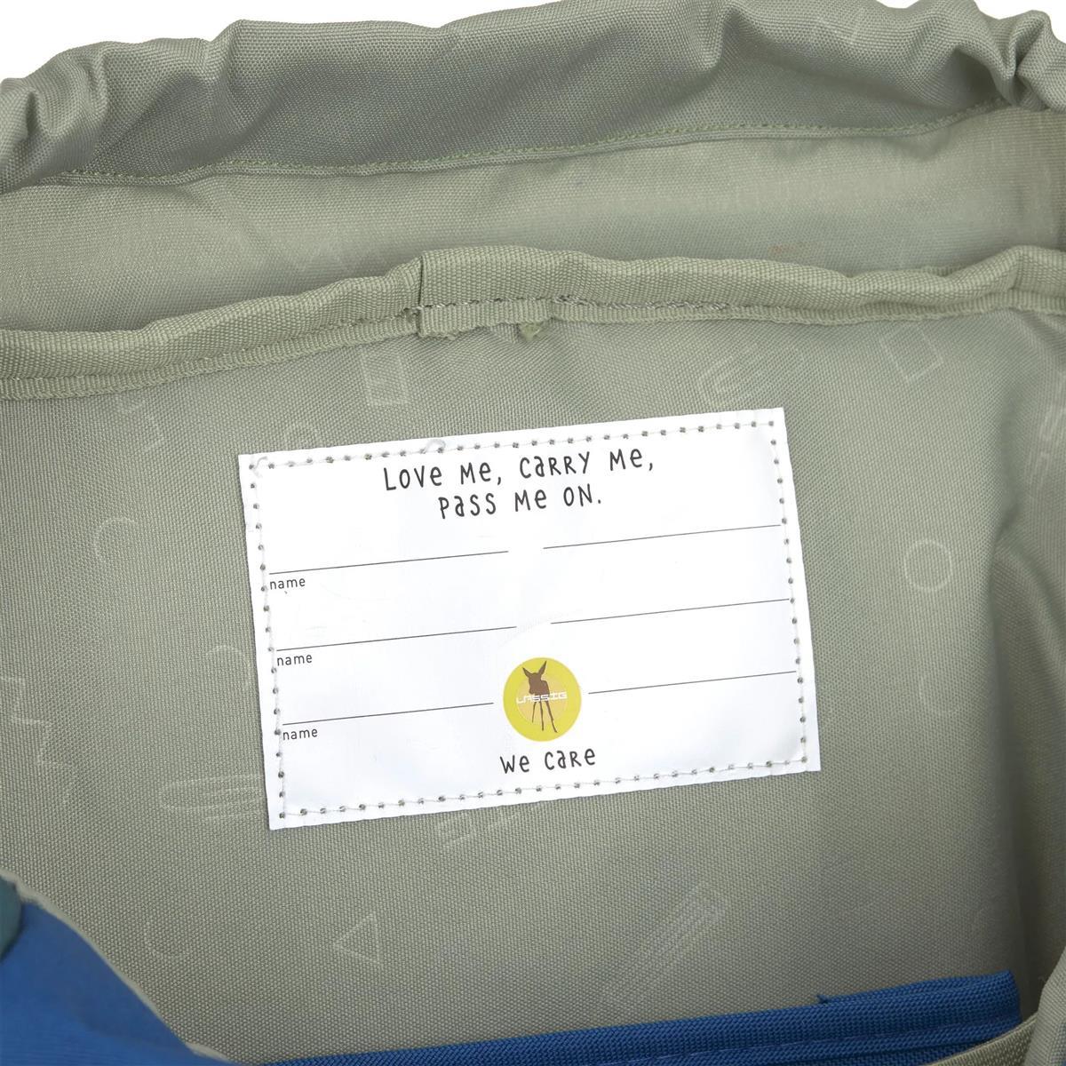 WANDERRUCKSACK KINDER 14 L - UNIQUE_Blau_6.jpg Lässig Wanderrucksack Kinder 14 L - Unique Blau Grün