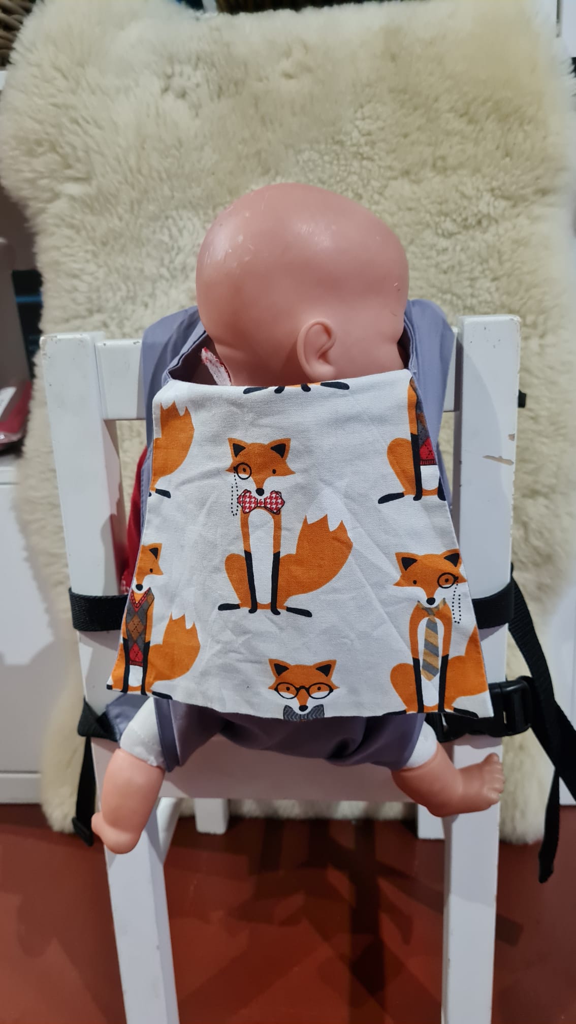 Buzzidil Puppentragehilfe Fox Baumwolle Buzzidil Puppentragehilfe Fox Baumwolle