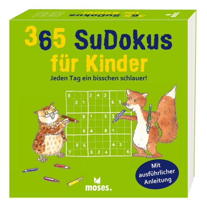moses 365 Sudokus für Kinder Bücher