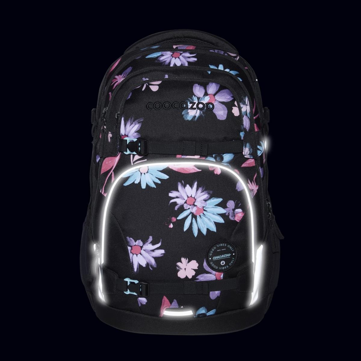 Coocazoo Porter Schulrucksack Floral Artnight Coocazoo Porter Schulrucksack Floral Artnight