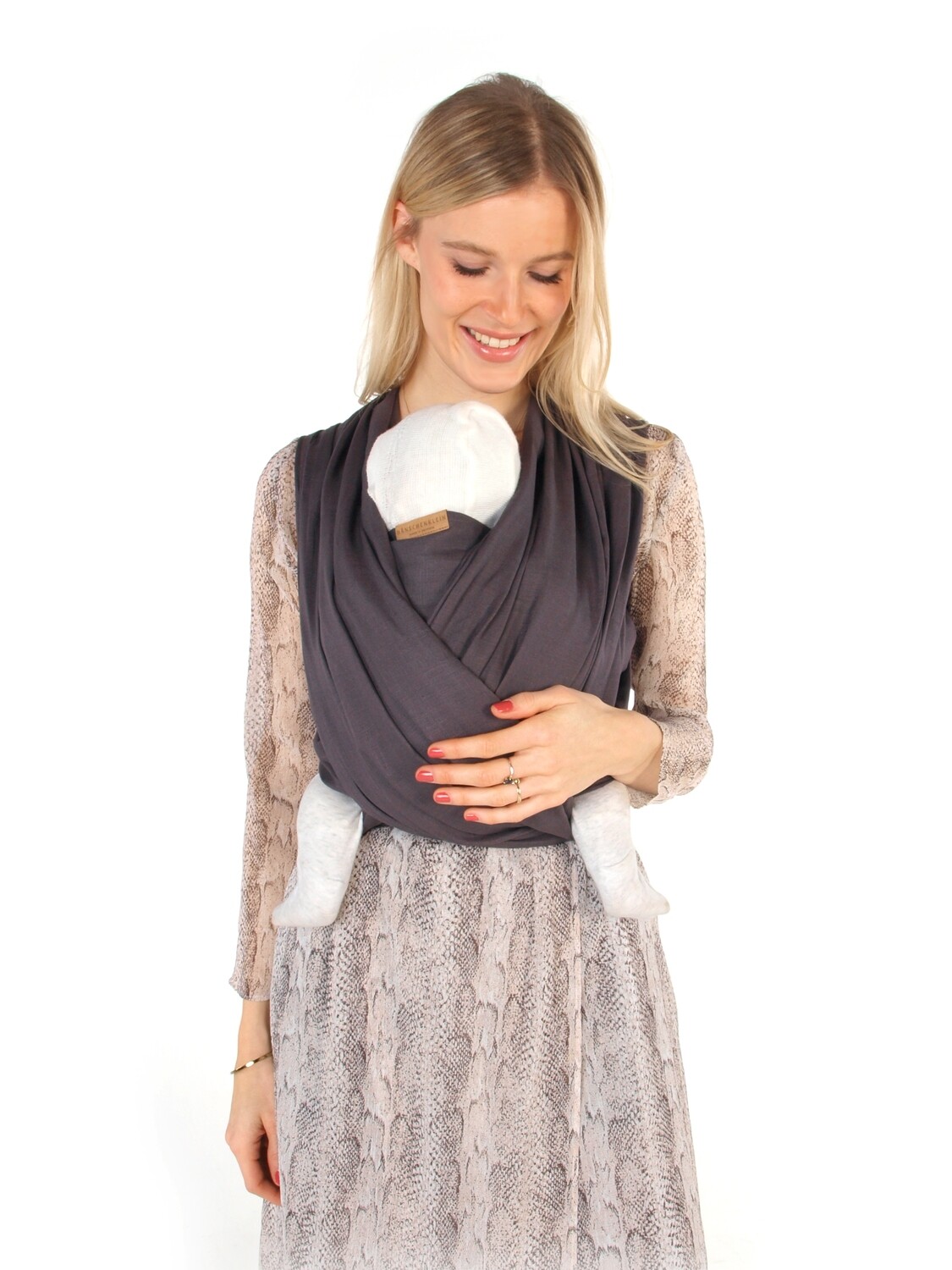 Hänschenklein Tragetuch aus Leinen Pebble