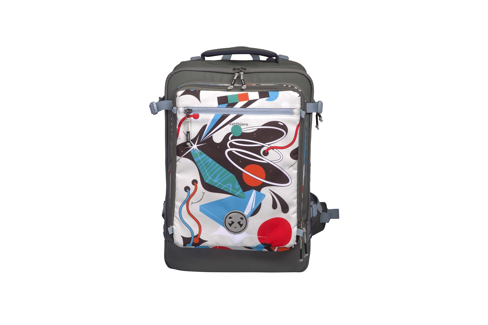 Kattbjörn Classic Schulrucksack Outer Space