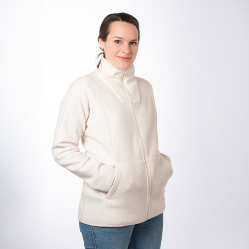 mamalila Fleece-Tragejacke Basel creme XL mamalila Fleece-Tragejacke Basel creme XL