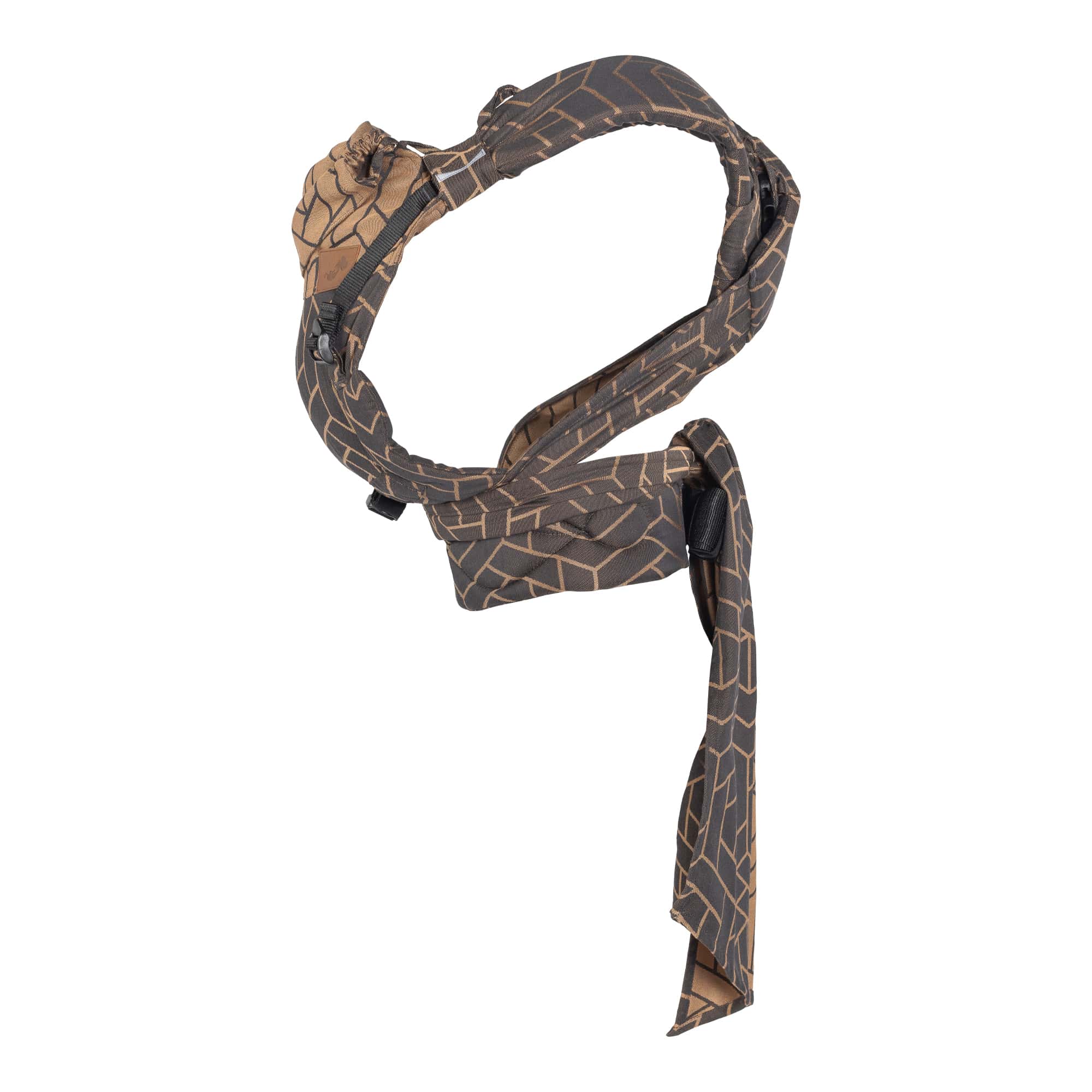 Schmusewolke HalfBuckle Maxi Graphic Copper Modal Schmusewolke HalfBuckle Maxi Graphic Copper Modal