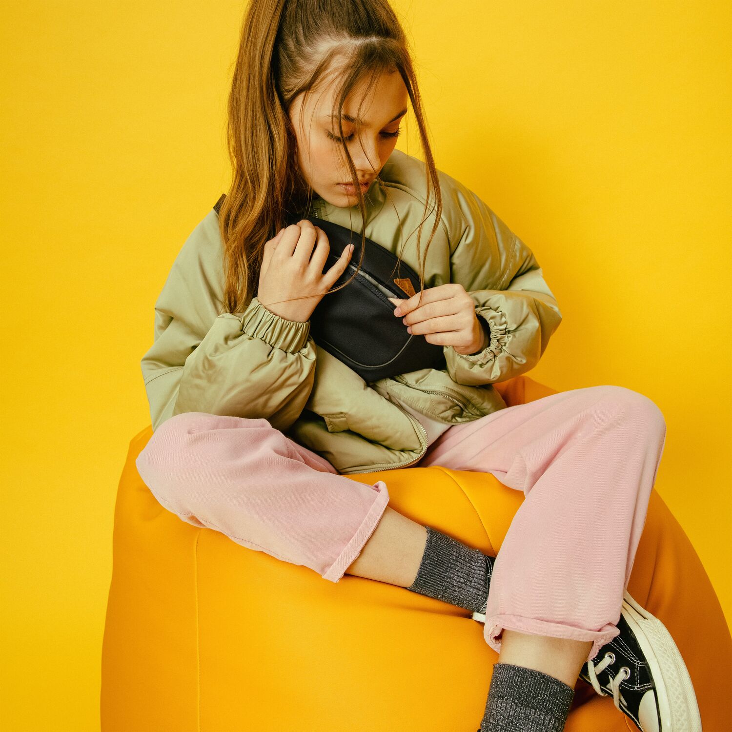 Satch Cross Hip-Bag Pure Grey Satch Cross Hip-Bag Pure Grey