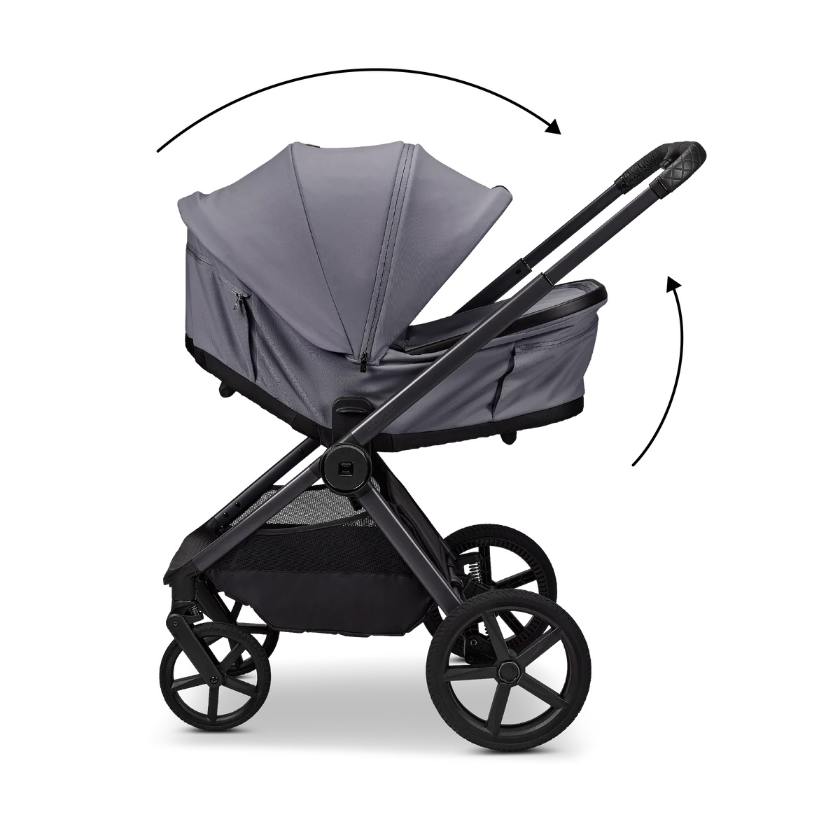 Moon GIO 2.0 Fold Kinderwagen-Set cognac