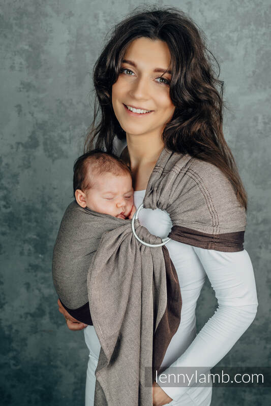 Lenny Lamb Ring Sling Hot Chocolate