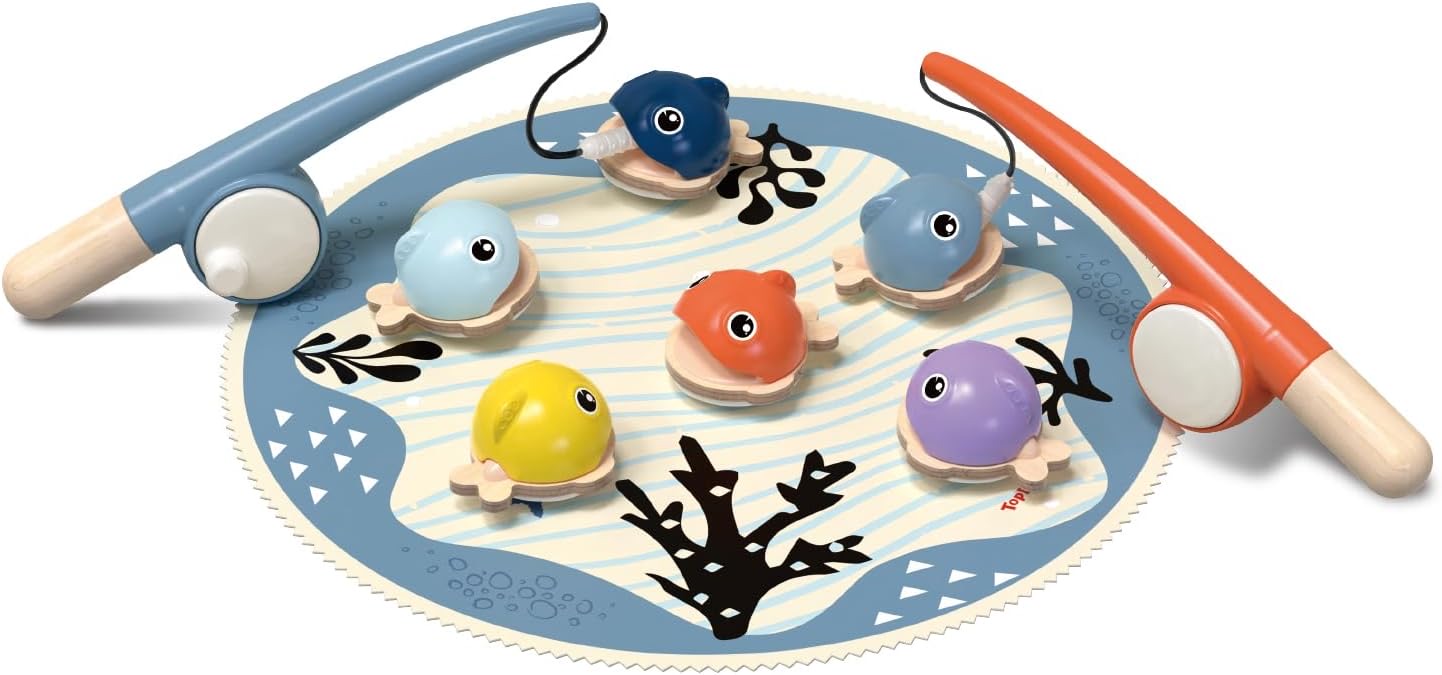 Topbright Magnet Angelspiel FANG DEN FISCH bunt
