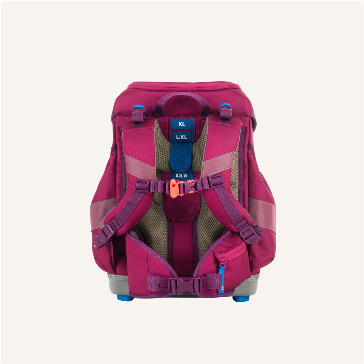 Finkid BUDDY EKO SPORT Schulranzen Set wild berry/purple