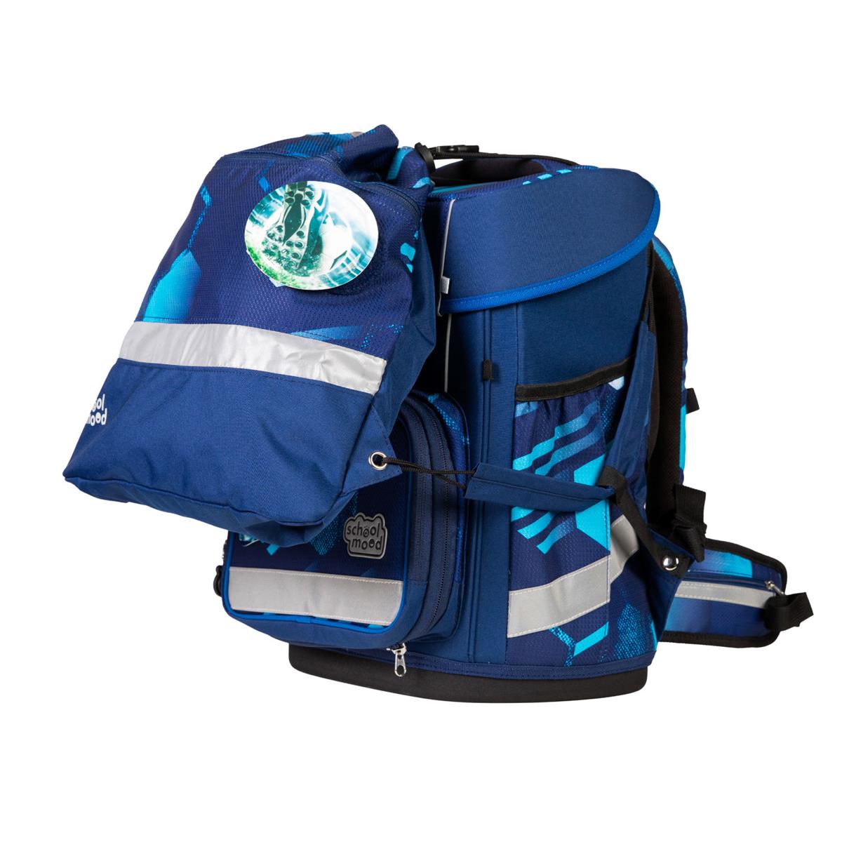 School-Mood Champion Pro Schulranzen-Set 2025/2026 7-tlg. Jonas (Fußball)