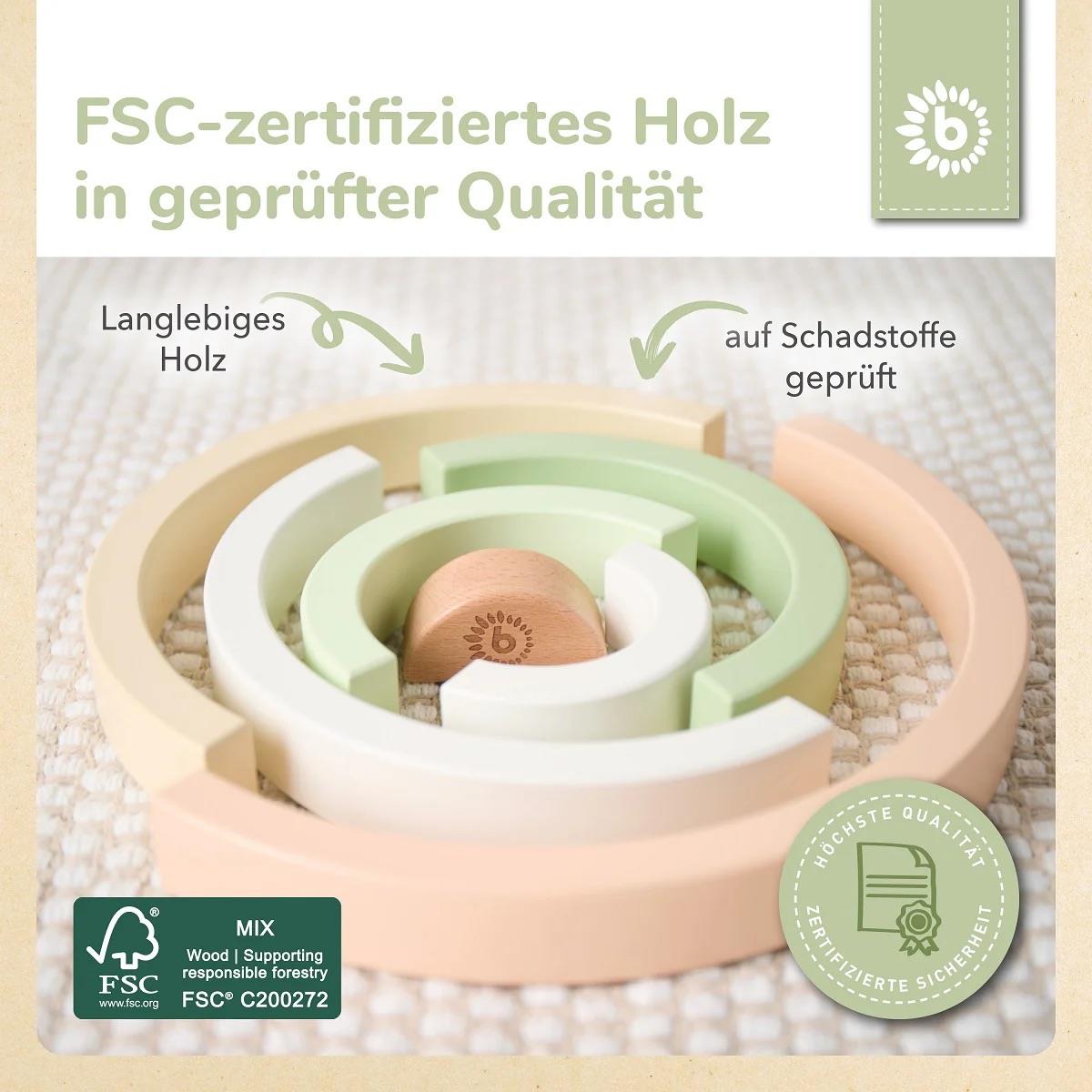 bieco Spielwaren Regenbogen Hase Fine