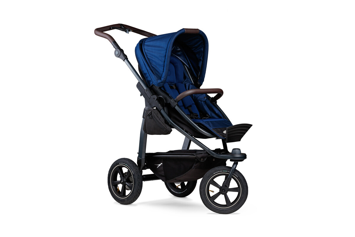 tfk mono3 - Kombi Kinderwagen mit Luftrad-Set marine