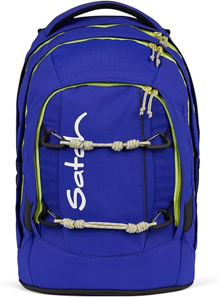 satch Pack Schulrucksack Blue Climber SET